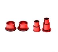 Yuanpgky Electric Hub Spacer For CNC Aluminum Alloy Front and Rear Wheel Axle Spacers for Surron LightBee Compatible with Dirt For Bike Components(Red)