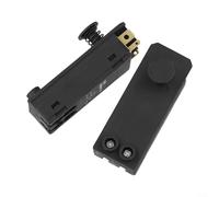 Yuanpgky Electrical Switch for GSH11E 1617200048, Replacement Hammer Switch Compatible with Electric Pick, Metal Black 2-Pack