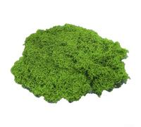 Yuanpgky Fake Moss Plastic Artificial Green Plants for Pot Decoration, Natural Looking Lichen Elements, Lightweight and For Easy to Tear, Indoor and Outdoor Use, Realistic(dark green 30)