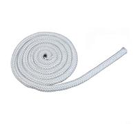Yuanpgky Fiberglass Fireplace Seal Rope with High Kit for Wood Burner Stove Door, 8/10/12/14/16mm Diameter and 2.5m Length, White Chimney Gasket(2.5m*16mm)