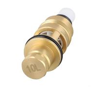 Yuanpgky Flow Switch Cartridge for Ariston and Main Four Systems, Brass Water Flow Sensor for Wall-Mounted Boilers, Compatible with For ARISTON Heating Units, 8.4 cm(10L)