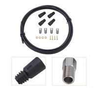 Yuanpgky For Bicycle Hydraulic Brake Hose Repair Kit 2.5m with 4 Olives, Oil Needles and Fastening Sleeves for MT2/MT4/MT5/MT6/MT7/MT8 and Guide/X0/XX Models(A)