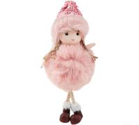 Yuanpgky For Festive Holiday Creative Angel Christmas Decor Ornament Tree 7x7x20cm Featuring Cloth Substance Suitable(2)