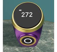 Yuanpgky For Ring Counter with Touch-Sensitive Buttons, Rechargeable 40mAh Battery, Luminous Digital Display for Business & Industrial Counting Machine Applications(Purple counter)