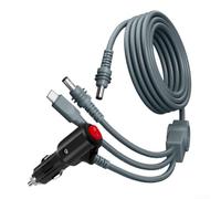 Yuanpgky For Starlink Mini USB C To DC Power Cable 12V 24V | 100W USB/Type-C Input | IP65 Rated Waterproof Charging Cord 18AWG | Outdoor Use Cable(5meter)