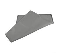 Yuanpgky Fridge Silicone Mat with Raised For Edge for Leak Protection, Under Refrigerator and Washing Machine Mat to Protect Carpets and Floors, Black or Grey Color(65 * 60CM gray)