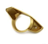 Yuanpgky Front Left Nose Headlight Surround Fairing Cowling Frame Cover in Gold ABS Material Compatible with for S1000R Motorcycle 2015-2018 Replacement Part