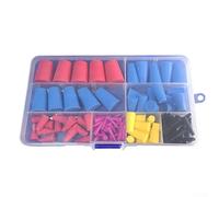 Yuanpgky High-Temp Silicone Rubber Tapered Kit, 100-Piece Assortment for Powder Coating, Painting, For Hydro Dipping & Media Blasting - Fits /16" to 5/8" Holes,