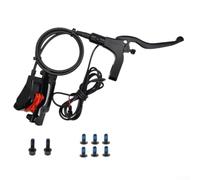 Yuanpgky Hydraulic Disc Brake Set for E-For Bike - Front and Rear Dual Calipers with Lever, 160mm Rotors, For CNC Aluminum, Mineral Oil, Compatible with Folding Electric(front brake)