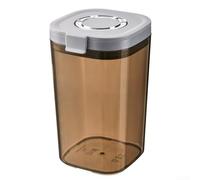Yuanpgky Light-Proof Airtight Food Storage Container with Spoon, UV-Blocking Jar for Sugar, Coffee, Tea, Flour, Spices, Stackable Design with Time Markings(1800ml)