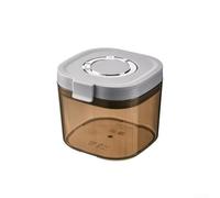 Yuanpgky Light-Proof Airtight Food Storage Container with Spoon, UV-Blocking Jar for Sugar, Coffee, Tea, Flour, Spices, Stackable Design with Time Markings(800ml)