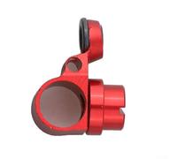 Yuanpgky Line Guide Holder Assembly for Daiwa CC80 CR80, Aluminum Alloy Thin Mouth Bell Mouth Wire Gauge Replacement Part Compatible with Fishing Baitcasting Reels(Red)