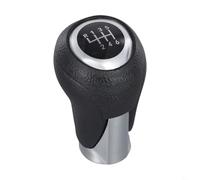 Yuanpgky Manual Transmission Gear Shift Knob Compatible with for 2/3/6 CX-3/CX-5 Vehicles - Black Plastic Interior Car Accessory with Compatible with for Easy Installation