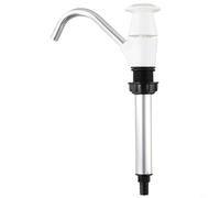Yuanpgky Manual Water Hand Pump Replacement Tool for Camping Trailer Sink Tap, Boat and RV Plumbing, Self-Priming Aluminum Alloy Pump, 275-410mm Adjustable(White)