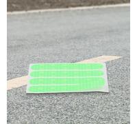 Yuanpgky MAX G30 Electric Scooter Reflective Anti-Cursor Sticker Set, High Visibility PVC Material Waterproof Wear-Resistant for Enhanced Safety in Low Light(Green)