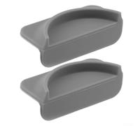 Yuanpgky Mini Espresso Tamping Mat, Silicone Non-Slip Coffee Tamper Mat for 51mm 54mm 58mm Portafilter Barista Tools with Anti-Slip Design(Gray)