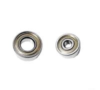 Yuanpgky Modified Stainless Steel Bearing for DAIWA CC80 CR80 Fishing Reel Spool and Side Cover, Self-Lubricating, Saltwater & Freshwater Use, 1 Set(spool+side cover)