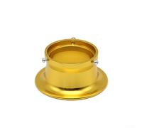 Yuanpgky Motorcycle Carburetor Air Filter Wind Cup 63x45mm Aluminium for PWK 34 36 38 40 42mm for RM125 ATV Parts(Gold)
