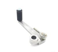 Yuanpgky Motorcycle Gear Shift Lever Pedal for ZX6R 2005-2011 and ZX10R 2006-2010 Models - Aluminum Construction with Silver Finish