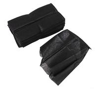 Yuanpgky Non-Woven Fabric Grow Bags 100 Pcs, For Biodegradable Plant Nursery Bags for Home Garden, Deep Root Vegetable and Herb Growing, with Enhanced Drainage and Air(20x20cm)
