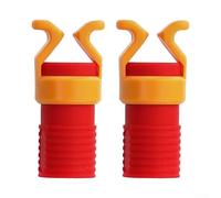 Yuanpgky Plastic Screw Holder and Bit Fixing Sleeve with Holding Function for Secure Screw Installation in Woodworking and DIY Projects, Made of for Long Lasting ABS Material(2pcs)