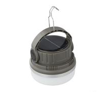 Yuanpgky Portable LED Solar Lantern for Outdoor Camping and Hiking | USB Rechargeable, Waterproof, Compact Design | for Tent and Use(Silver)