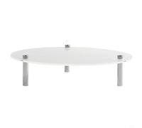 Yuanpgky Premium Acrylic Cake Stand Set with 4 Tier Display for Weddings and Parties, For Crystal Clear Dessert Holder in 15cm/20cm/25cm/30cm Sizes(M)