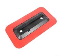 Yuanpgky Protective PVC Cover for Paddle Board Fin Base, Inflatable Surfboard Accessory for Durability and Resistance, Compatible with Standard Fins(red)