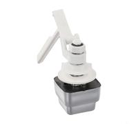 Yuanpgky Push Button Toilet Flush Kit Side Mount Toilet Tank Trip Lever Handle Replacement, Water-Saving Spring Mechanism, Fits Most Side Mount Toilets, Durable Plastic()