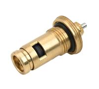 Yuanpgky Radiator Valve Insert M30 x 1.5 Brass Thermostatic Replacement with G1/2 Thread and Front Sealing Seat for Precision Heating Control and Hydraulic Adjustment in Flat Radiator Systems