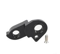 Yuanpgky Rear Derailleur Hanger for Bikes, For CNC Aluminum Alloy For Bike Tail Hook Compatible with RS450 GT350 RF500c AD500 Models, 51x26mm Thru Axle Frame Mount(Black)