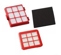 Yuanpgky Reusable Vacuum Container and Foam Filter Set with HEPA Outlet Filter, Compatible with for Grundig VCC3870 A EcoCyclone for Cleaner Home Air