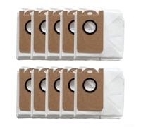 Yuanpgky Robot Vacuum Cleaner Replacement Dust Bags, for Airzeen Q10 Pro, 2.5L Large Capacity, Auto Empty Station Compatible Bags(10 PACK)
