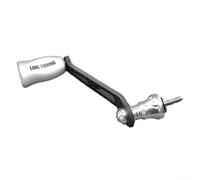 Yuanpgky Rocker Arm Handle Replacement for Stella, Stradic, ComplexF4, F6, TwinPower, Cardif, Wanford, Ultegra, Sahara, Miravel, Nasci, For Aero, Sephia Fishing Reels -(silver)