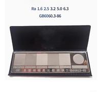 Yuanpgky Roughness Comparison Sample Block for Roughness Inspection, For Tin Alloy Ra0.4-12.5um, 8x10x3cm, Coarser to Compare Sample for EDM Wire(Wire EDM)