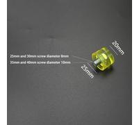 Yuanpgky Rubber Hammer Head Replacement Set, 4-Piece Round Head Accessories for Dent Repair Hammers, Steel Core with Flexible Rubber Tip, 25mm/30mm/35mm/40mm Diameter,(25mm)