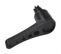 Yuanpgky Rudder Control Parts Kit for Canoe Steering Handle with Square Base, ABS Material Boat Navigation Accessory for Kayaking and Rafting