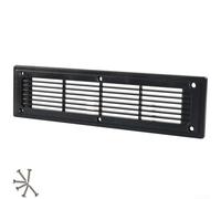 Yuanpgky RV Air Conditioning Vent Cover, Passenger Bus Modification Heating Cooling Ventilation Panel ABS Material 300MM80MM 6 Screws