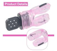 Yuanpgky Scuba Diving Moldable Mouthpiece, Silicone Regulator Snorkel Bite for Snorkeling and SCUBA Gear, Anti- & Anti-Aging, Compatible with Standard Regulators(Pink)