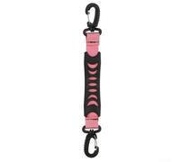 Yuanpgky Skate Carrying Strap for Inline Ice Skates, 12 cm Nylon Hook with High Strength & Labor-Saving Design, Suitable for Roller Speed Skates, Multiple Colors(pink)