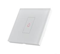 Yuanpgky Smart for IMMERSION Heater Timer Switch, 20A WiFi Water Heater Switch, Smart Touch Boiler Switch with Timer, Smart Life-APP Remote Control, Backlight (white)