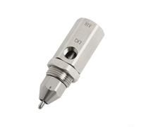 Yuanpgky Stainless Steel Washing Nozzle Air Atomizer with 30-80 Degree Adjustable Angle for Dust Control in Coal Mines and Quarries, 1/4'' Model High (30 Angle)