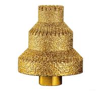 Yuanpgky Step Drill Bit Set for Metal and Marble - 20 mm, 35 mm, 50 mm Straight Flute Milling Cutter - Hardened Emery Construction - Hole Opener for(A)