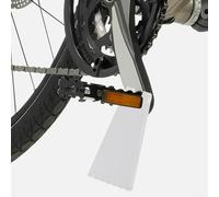 Yuanpgky Transparent Folding Parking Stand for Mountain and Road Bikes, Lightweight For Bike Storage Bracket Compatible with Most For Bike Types, 14 cm x 8 cm, 56 g(Transparent)