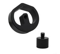 Yuanpgky Tripod Mount Adapter For Starlink For Mini | Aluminum Alloy 1/4 Adapter Bracket | Tripod Mount Accessory | Original Pipe Adapter Integration(Black2)