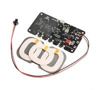 Yuanpgky Type-C Wireless Charger Transmitter Module Board with 3 Coils, 9-32V Input for Car, 20W Fast Charging, .0, Overheat & Short Circuit Protection(20w)