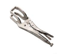 Yuanpgky U-Shaped Welding Pliers, 11 Inch Adjustable Locking Clamp for Metal Sheet Holding, Riveting & Grinding - Heavy-Duty 45# Steel Vice Pliers with Heat-Treated(11INCH)