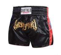 Yuanpgky Unisex Boxing Shorts for MMA Muay Thai Training, Fitness Trunks with Elastic Waist, Breathable Polyester Blend Fabric, Lightweight Workout Shorts for Adults(Black XL)