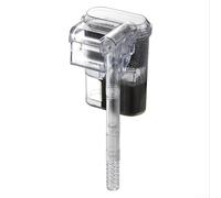 Yuanpgky USB Aquarium Filter Pump for Small Fish Tanks, 250L/H Flow Rate with Adjustable Waterfall Design, Compatible with 3-5mm Glass, 5V DC 2.5W