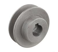 Yuanpgky V-Belt Pulley A Type Single Slot Motor Cast Iron Drive Wheel for Air Compressor and Power Tools Accessories(19x70)